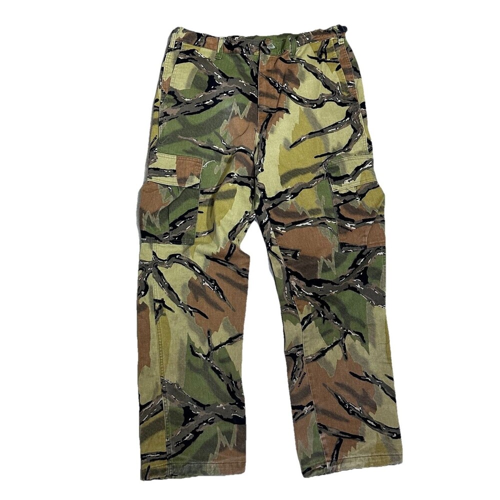 Vintage Predator Camouflage Cargo Pants Mens Large Green Outdoor Hunting